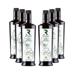 Olio Extravergine di Oliva Biologico – 6 Bottiglie da 750ml