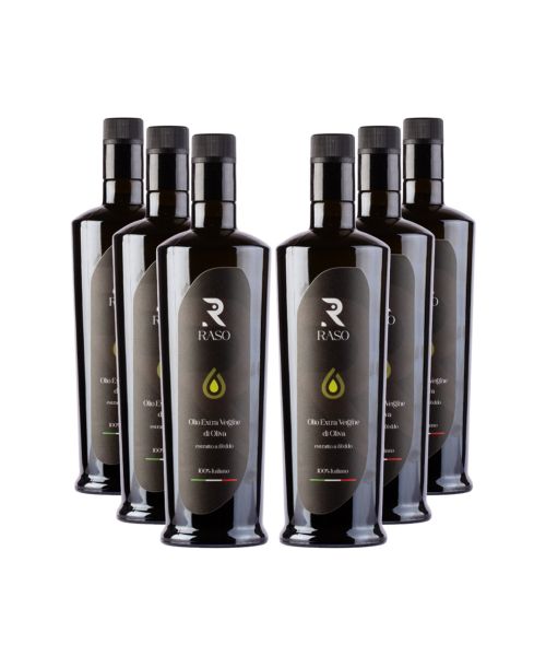 Olio Extravergine di Oliva – 6 Bottiglie da 750ml